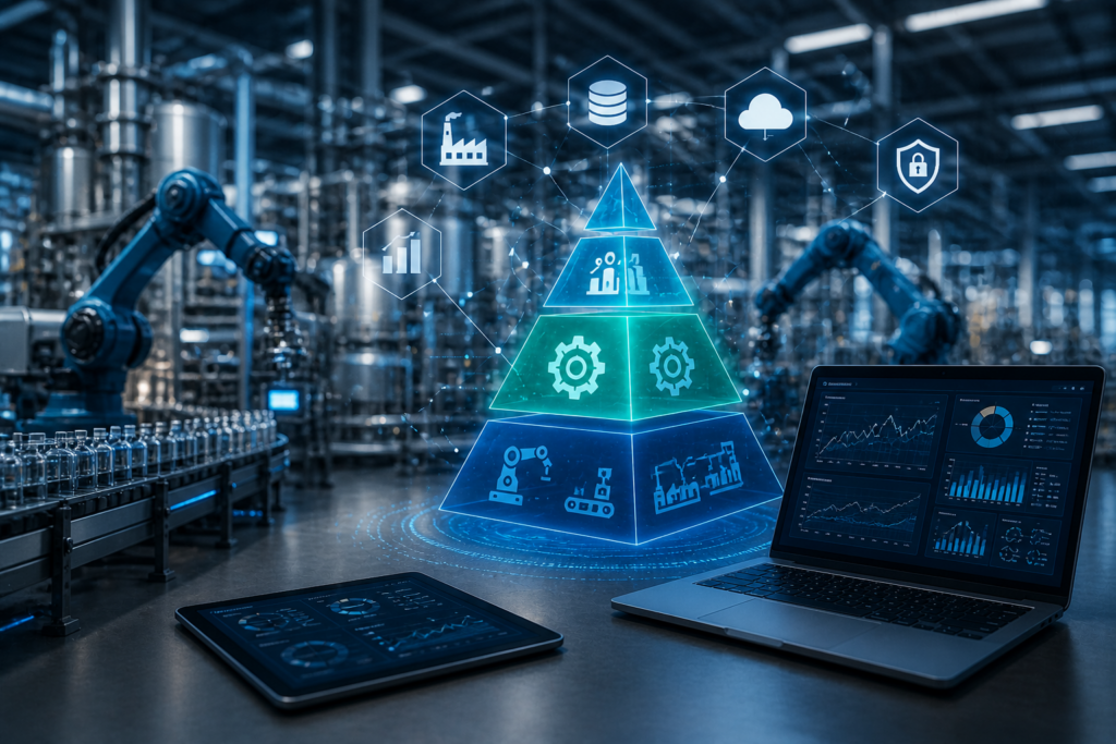 sistemi MES ERP MOM integrazione automazione industriale e digitalizzazione
