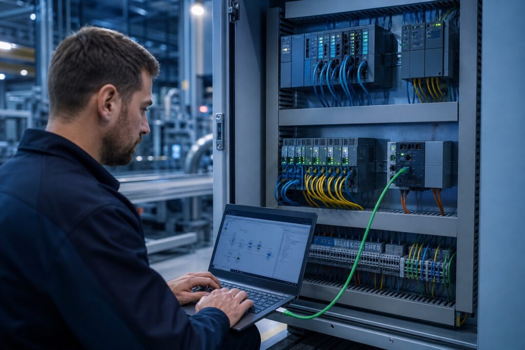 OT Assessment industriale su reti PROFINET e PROFIBUS con analisi dei sistemi di automazione