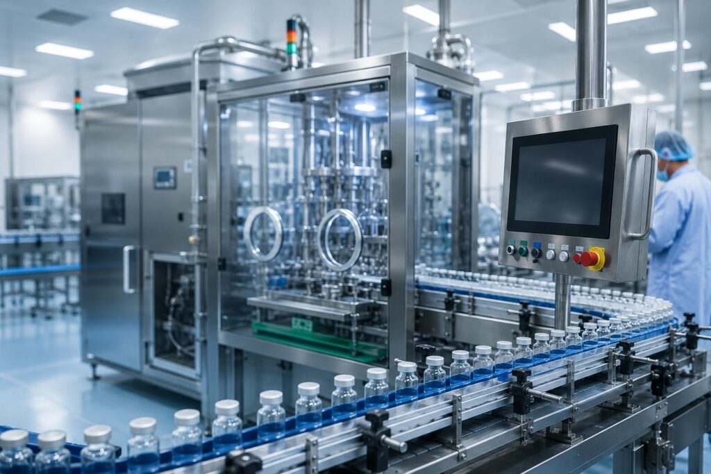 Consulenza Pharma industriale per impianti e reti di automazione industriale
