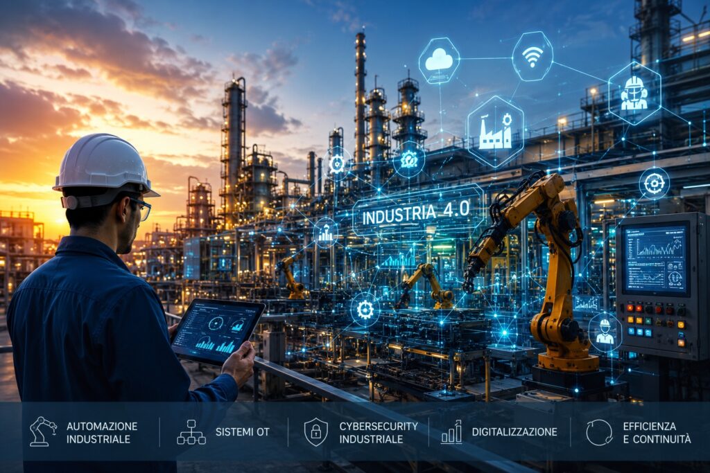 Industria 4.0 e automazione industriale con sistemi OT