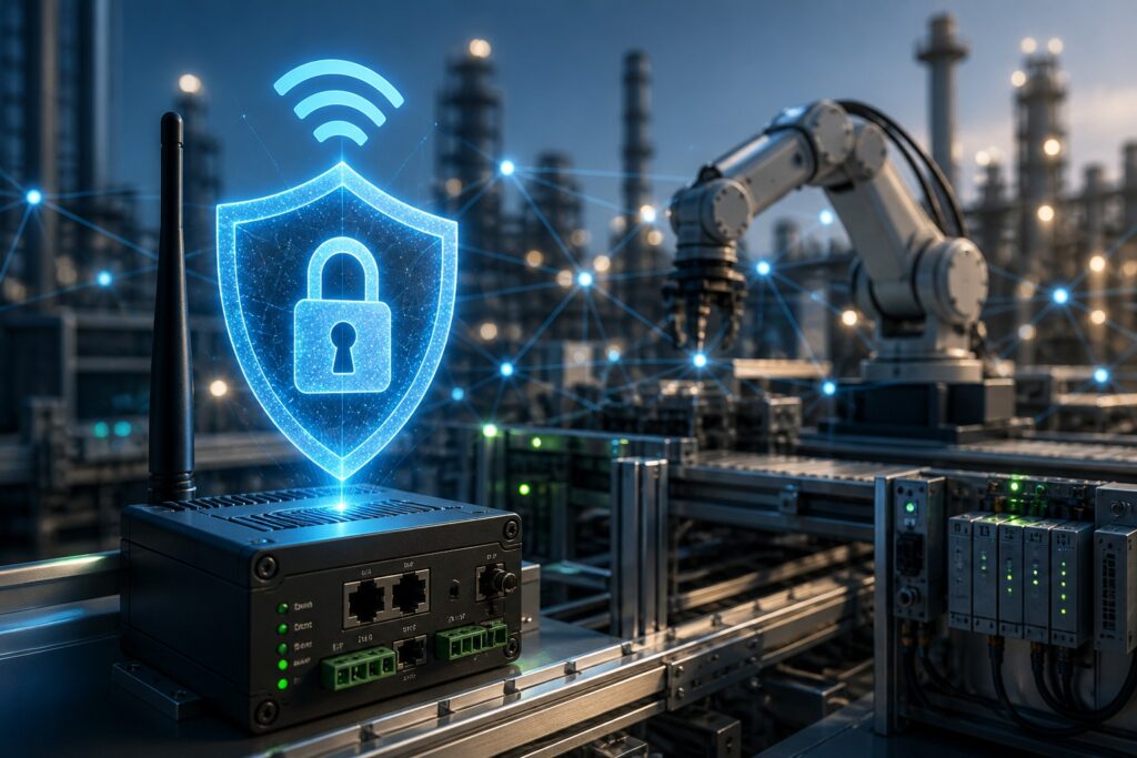 Regolamento RED 2022 30 sicurezza dispositivi wireless industriali con protezione comunicazioni e rete OT